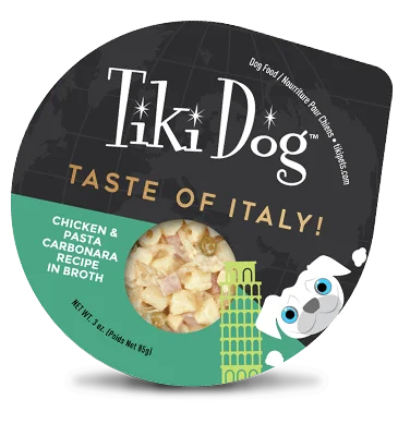 Replaceable pet fountain filter-Tiki Dog™ Petites™ Taste of the World Italian Carbonara