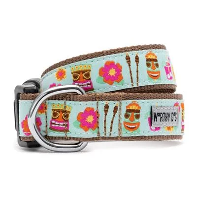 Motion-activated cat toy-Tiki Time Collar & Lead Collection