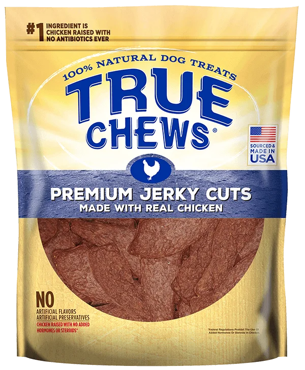 Durable catnip play toy-True Chews Premium Jerky Cuts Chicken Jerky Dog Treats