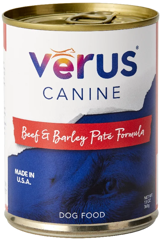 Patterned bird flight harness-VēRUS Beef & Barley Paté Formula Dog Food