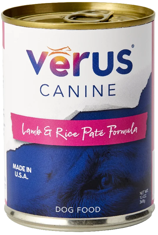 Locking pet waste container-VēRUS Lamb & Rice Paté Formula Dog Food