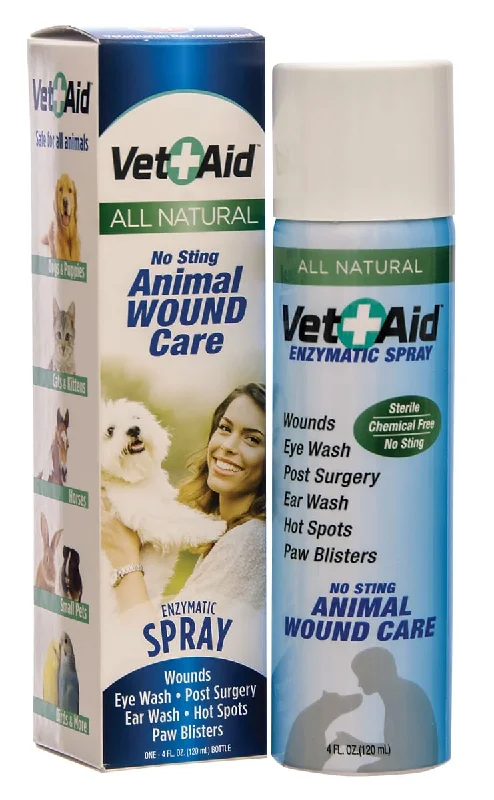 Organic pet toy pack-Vet-Aid Sea Salt Derma Spray, 4 oz