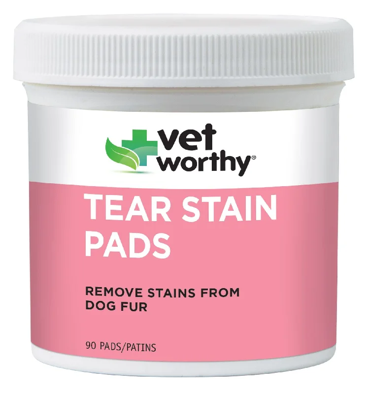 Clear hamster play ball-Vet Worthy Tear Stain Pads for Dogs (90 Count)