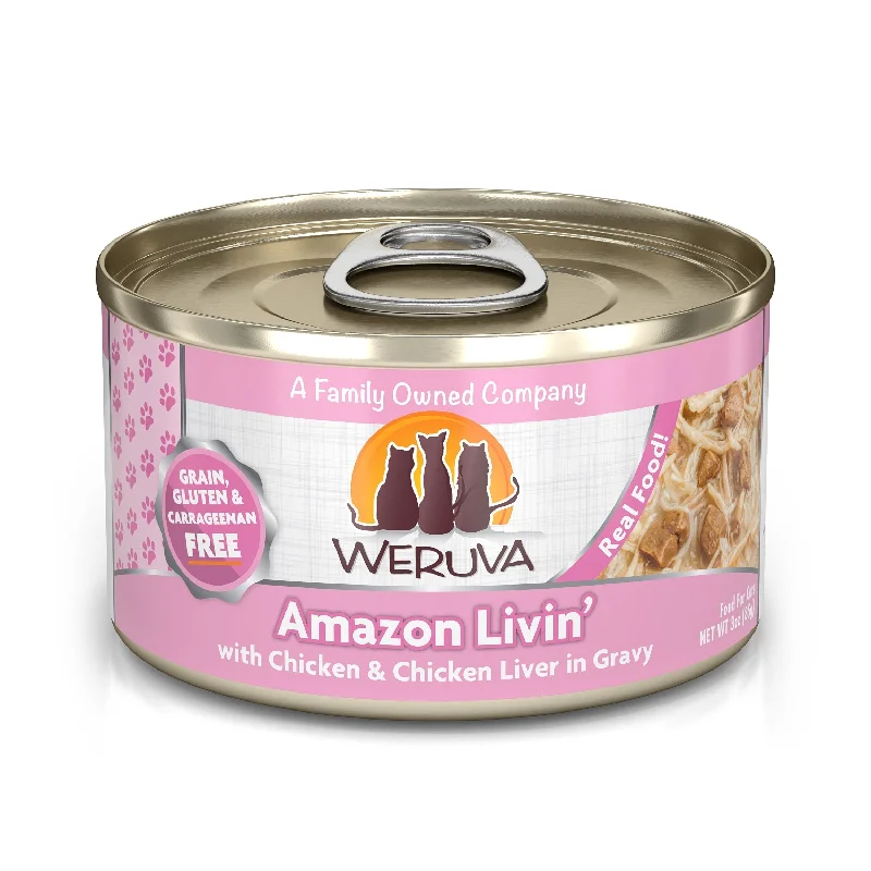 Textured puppy chew ring-Weruva Amazon Livin' Canned Cat Food