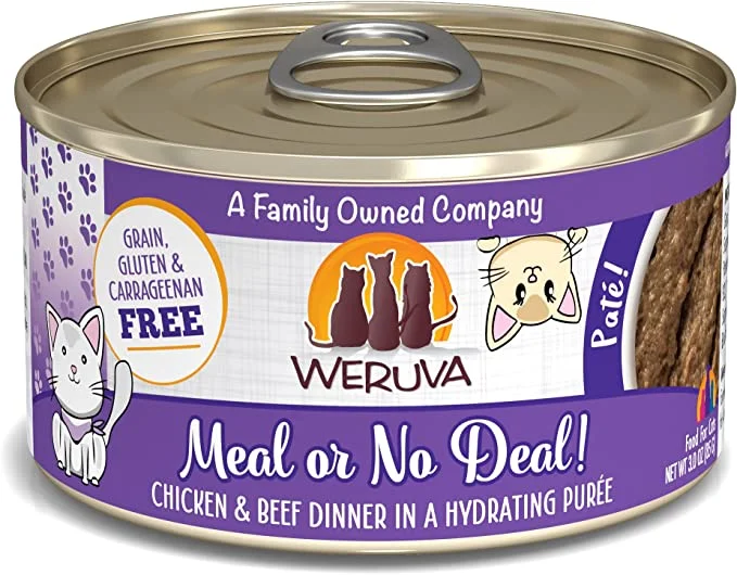 Striped puppy adventure harness-Weruva Classic Cat Paté, Meal or No Deal! with Chicken & Beef, 3oz