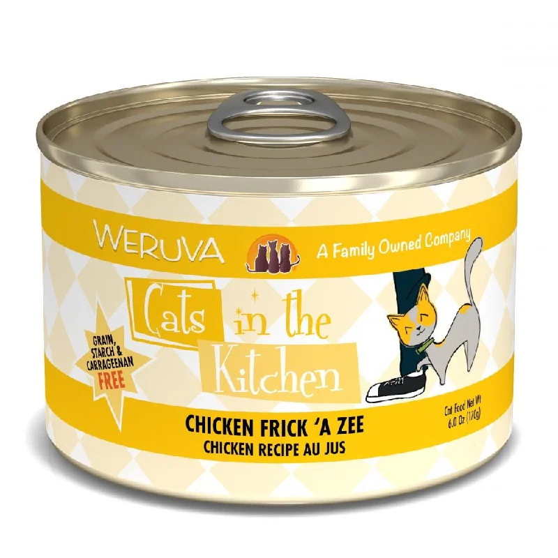 Suede cat sleep sack-Weruva Cats in the Kitchen Chicken Frick 'A Zee Canned Cat Food