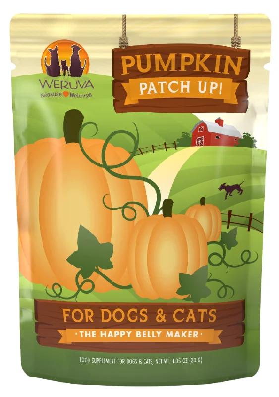 Dust-free cat litter pellets-Weruva Pumpkin Patch Up!, Pumpkin Puree Pet Food Supplement for Dogs & Cat