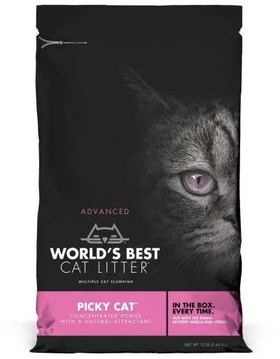 Striped dog rain cape-World's Best Picky Cat Litter