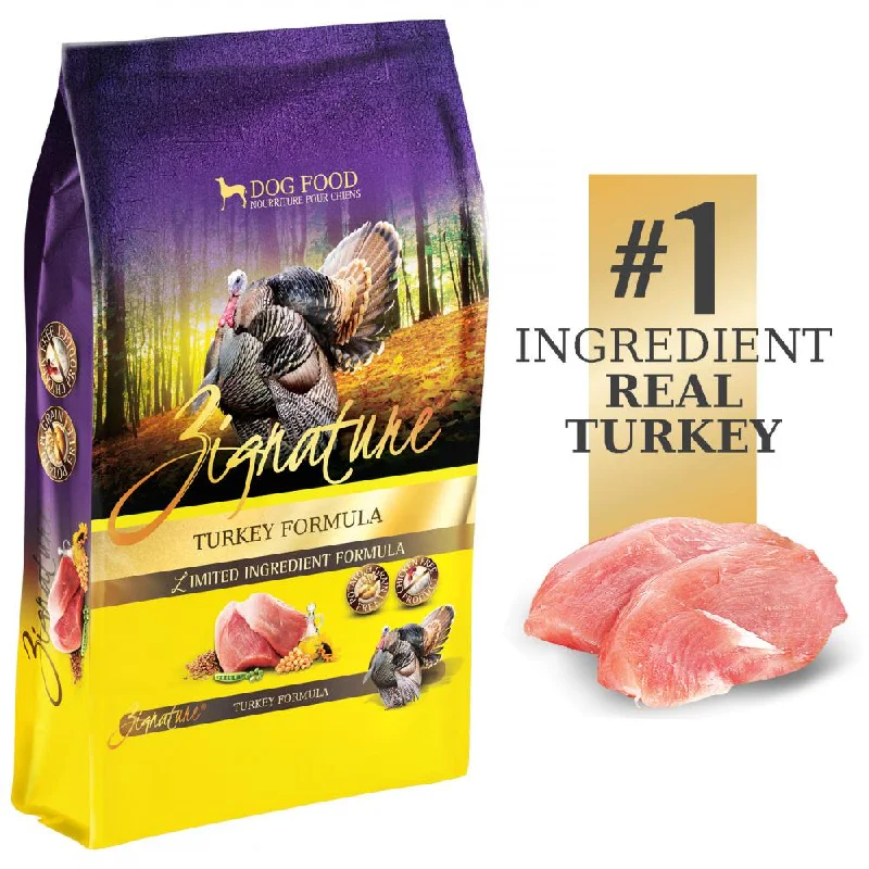 Essential oil pet spray-Zignature Limited Ingredient Turkey Formula Dry Dog Food