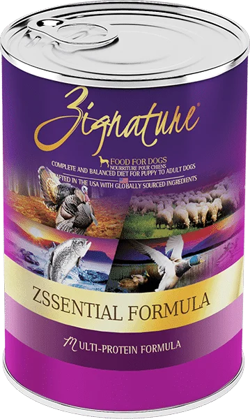 Herbal pet mouth rinse-Zignature Zsssential Formula Wet Dog Food (13 oz, single)