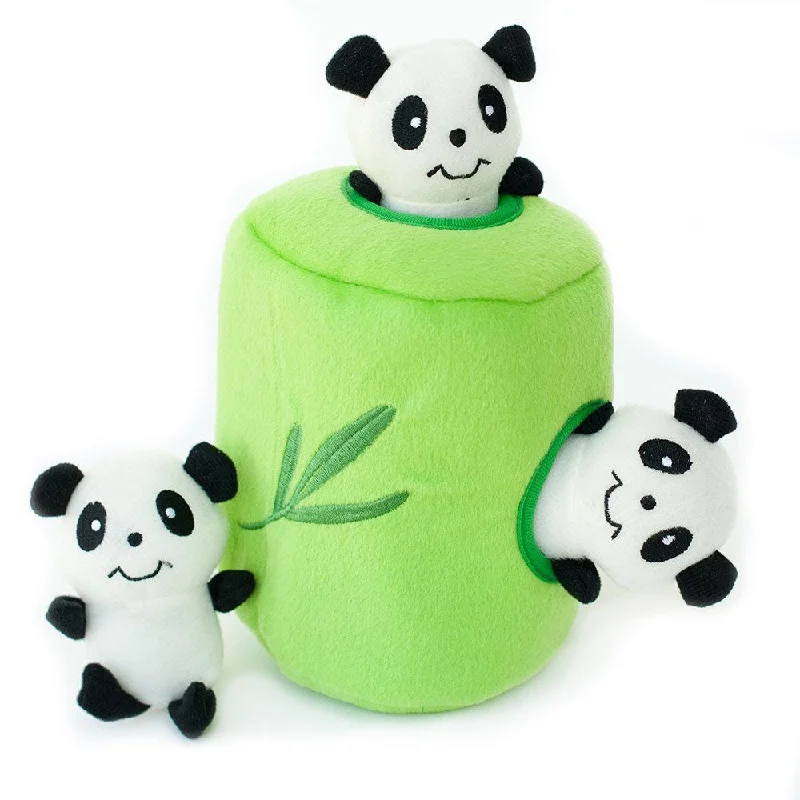 Adjustable bark control collar-Zippy Paws Burrows Panda And Bamboo Puzzle Toy