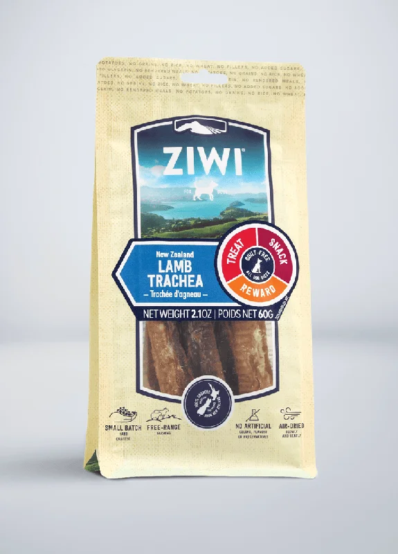 Padded dog adventure leash-ZIWI® Lamb Trachea Dog Treats (2 oz)