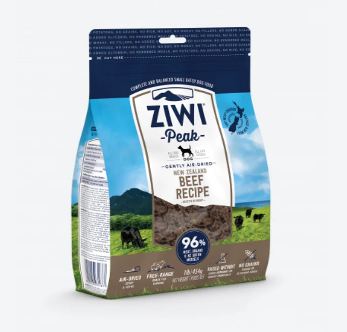 Glossy ceramic pet bowl-ZIWI® Peak Air-Dried Beef Recipe For Dogs