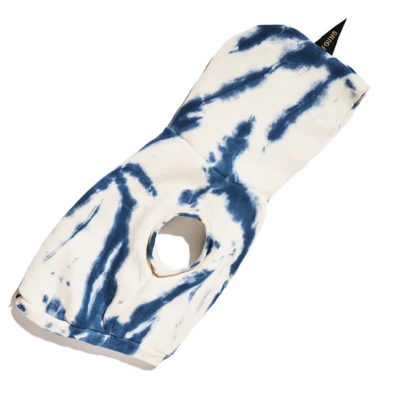 Portable pet sunshade-Basic Blue Splatter Dog Sweatshirt