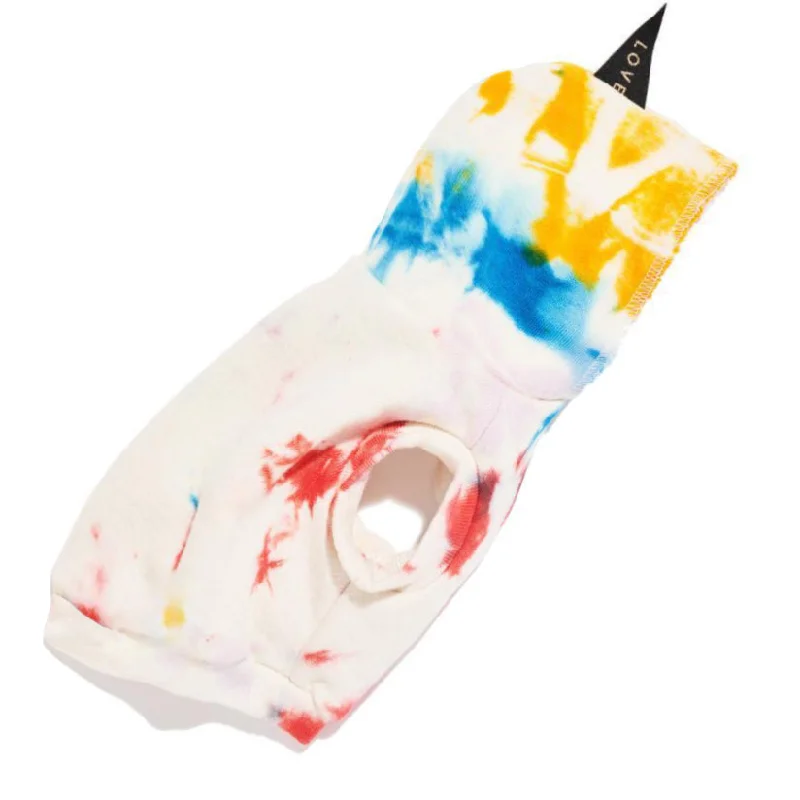 Herbal cat relaxation toy-Henri Studio Splatter Dog Sweatshirt