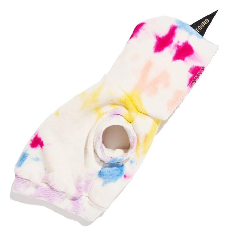 Aloe pet skin gel-Light Prismatic Splatter Dog Sweatshirt