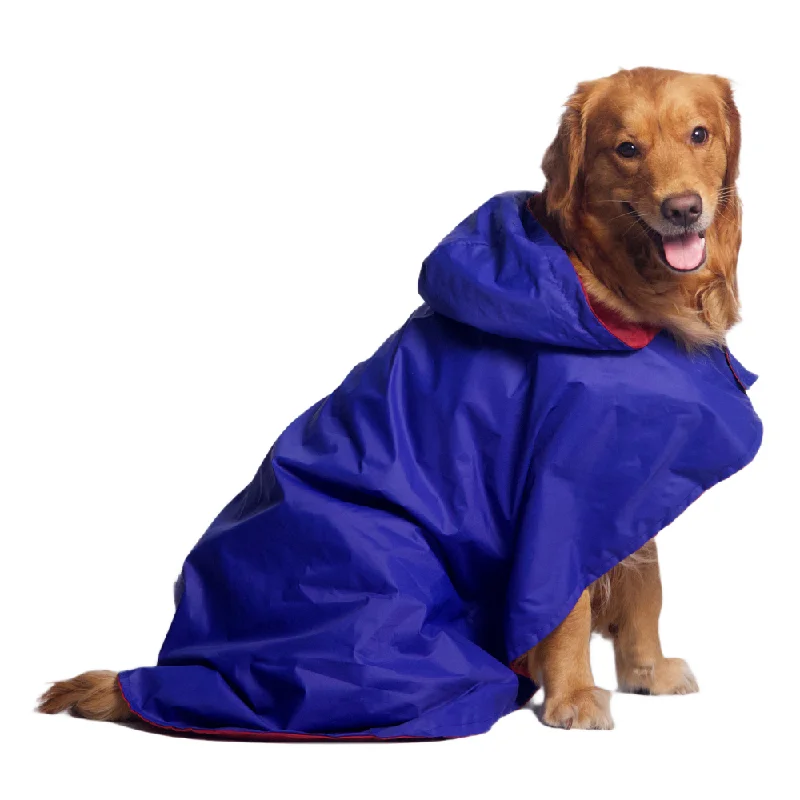 UV reptile basking lamp-Pet Set Go Cape Style Raincoat for Dogs (Blue)