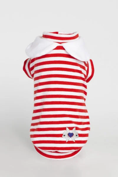 Peppermint pet spray-Sailor Dog Shirt Red