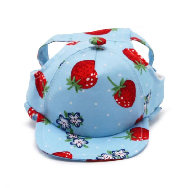 Mint pet calming band-Strawberry Dog Hat