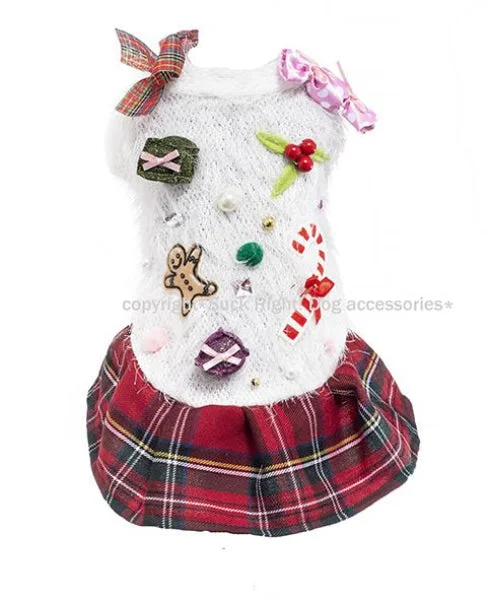 Travel cat litter box-Xmas Gift & Sweets Dog Dress